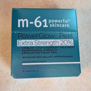 m-61 PowerGlow Peel Extra Strength 20% Exfoliating Overnight Peel 8 Treatments